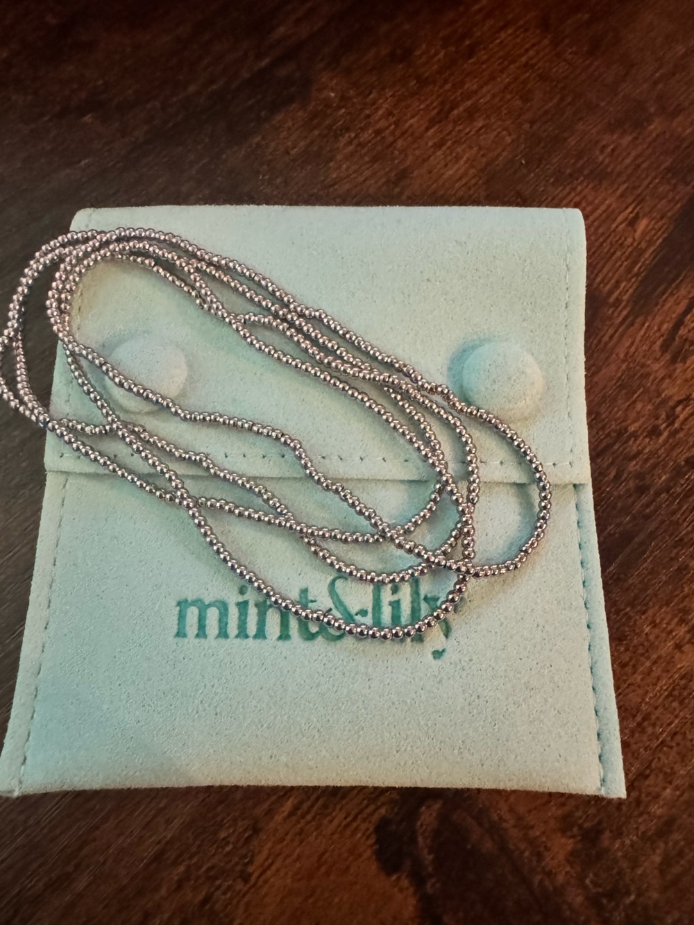 Mint&Lily Silver Multi-Strand Bracelets